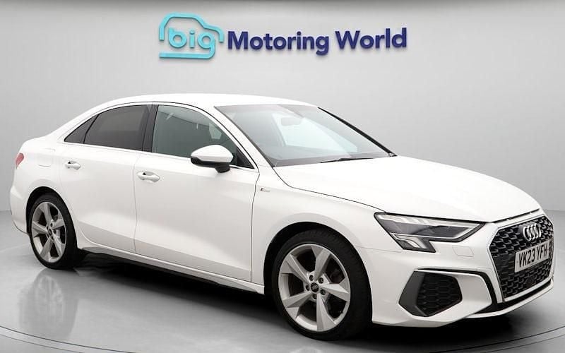 Used 2023 Audi A3 S-Line Sedan | £19,500 (Good price) - Image 1/4