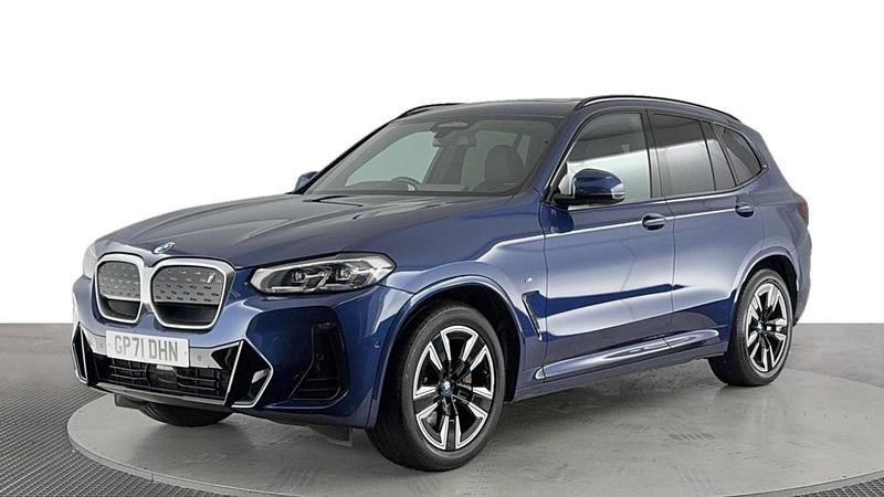 Blue Used 2021 BMW iX3 M Sport SUV | £23,920 (Fair price) - Image 1/4