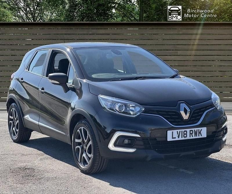 Black Used 2018 Renault Captur Dynamique SUV | £7,495 (Good price) - Image 1/4