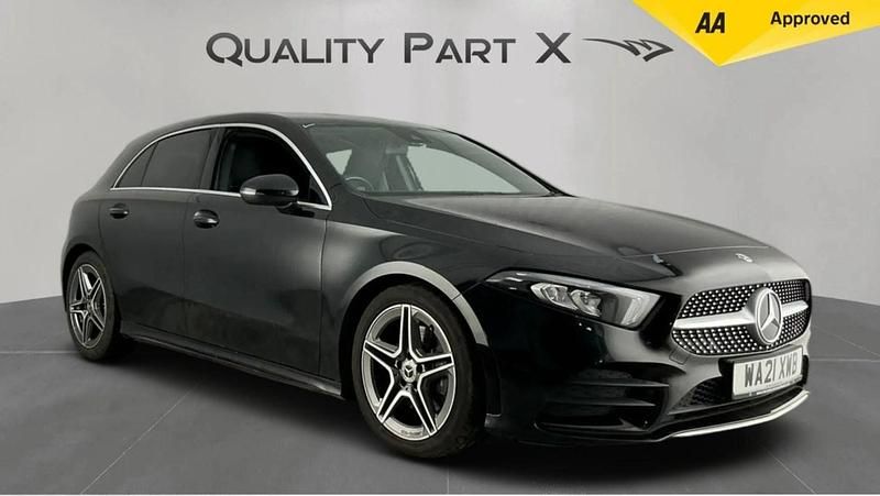 Black Used 2021 Mercedes A220 AMG line Hatchback | £17,700 (Fair price) - Image 1/4
