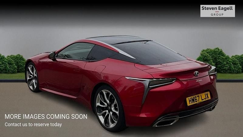 Used Lexus LC 500 Sport Line 2017 Red Coupe