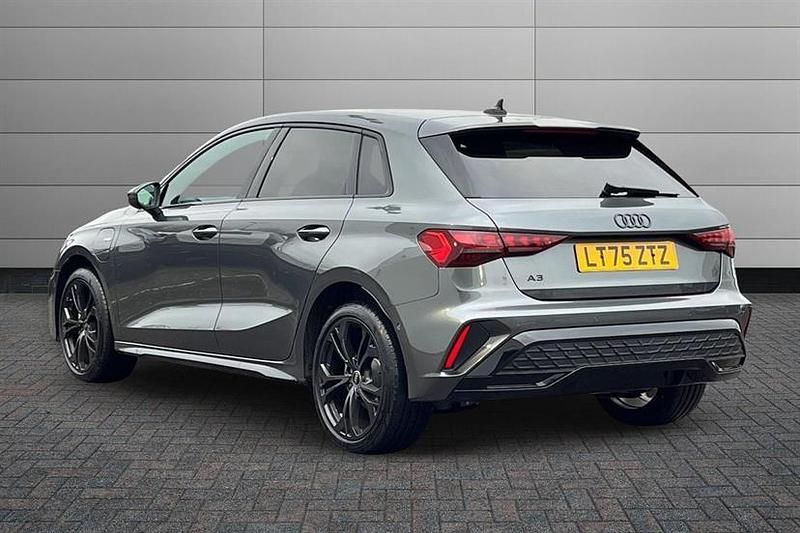 New Audi A3 e-tron Black Edition 204 HP (150 kW) 2025 Grey Hatchback