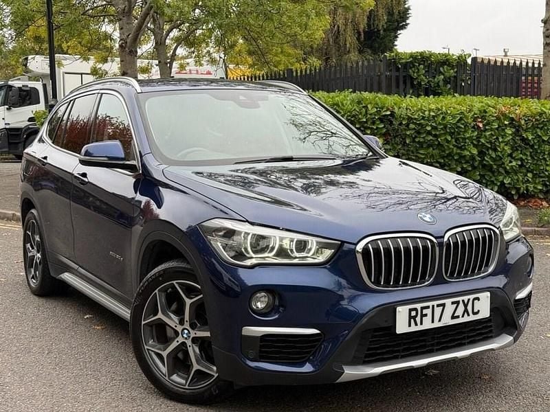 Blue Used 2017 BMW X1 xLine SUV | £11,495 (Fair price) - Image 1/4