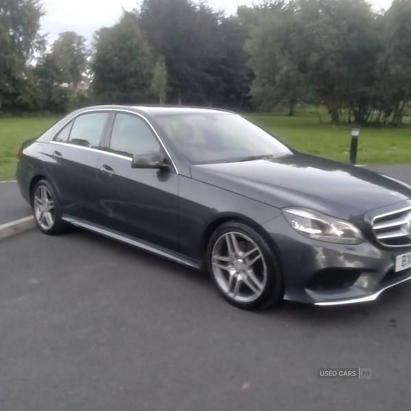 Grey Used 2015 Mercedes E250 AMG line Sedan | £6,495 (Fair price) - Image 1/4