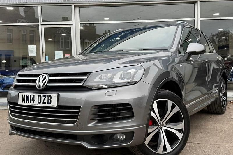 Used VW Touareg R-line 245 HP (180 kW) 2014 White SUV