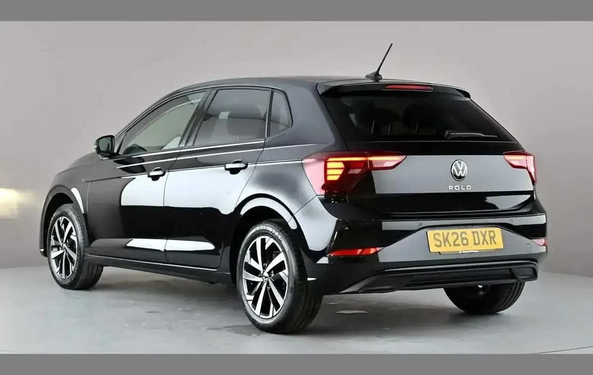 New VW Polo Match 94 HP (69 kW) 2026 Black Hatchback