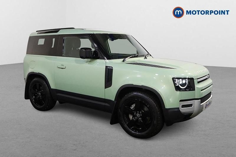 Green Used 2022 Land Rover Defender 75th Limited Edition Estate | £53,049 (Good price) - Image 1/4