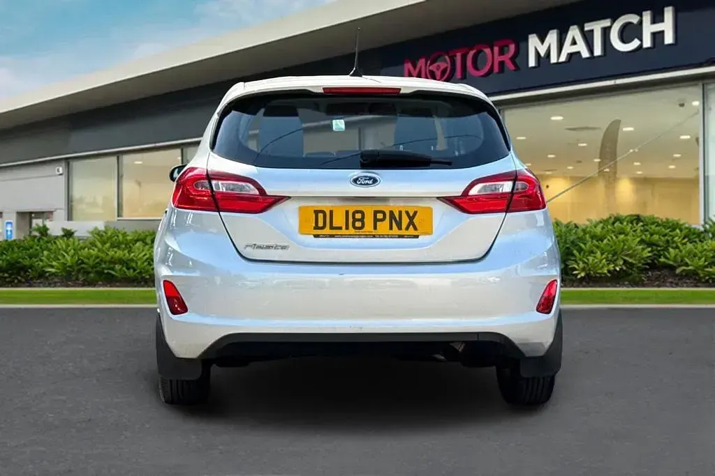 Used Ford Fiesta Zetec 2018 Silver Hatchback