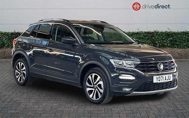 Grey Used 2021 VW T-Roc Active SUV | £16,849 (Fair price) - Image 1/4