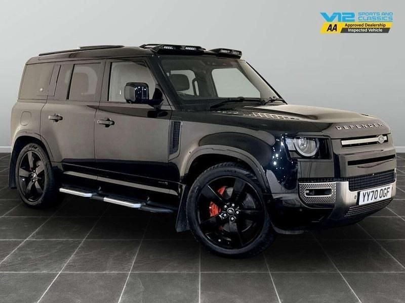 Black Used 2020 Land Rover Defender S Estate | £52,995 (Good price) - Image 1/2