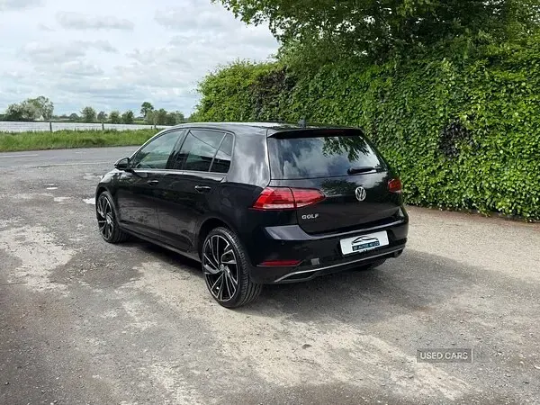 Used VW Golf VII Match 115 HP (84 kW) 2019 Black Hatchback