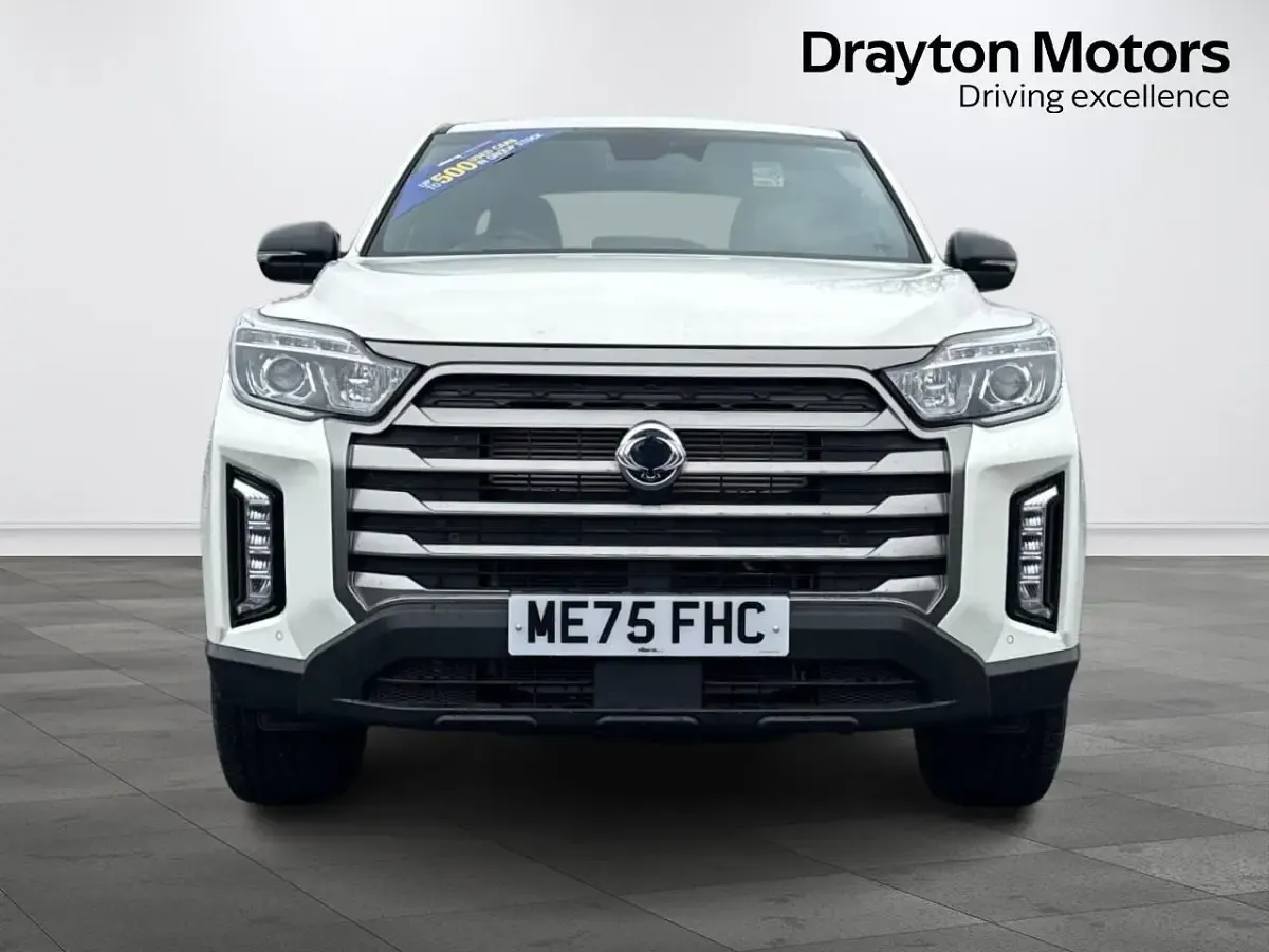 New KGM Musso 202 HP (148 kW) 2026 White Pickup