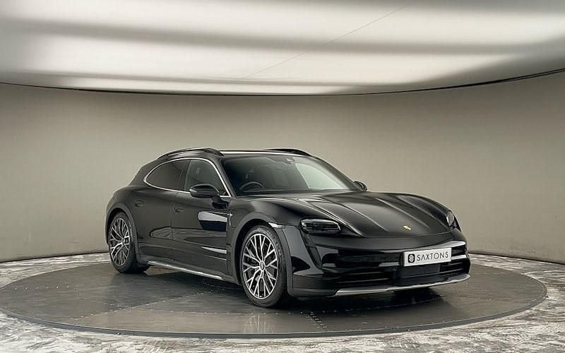 Black Used 2023 Porsche Taycan Cross Turismo Sedan | £55,000 (Good price) - Image 1/4
