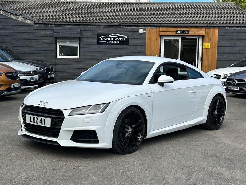 Used Audi TT S-Line 230 HP (169 kW) 2015 White Coupe