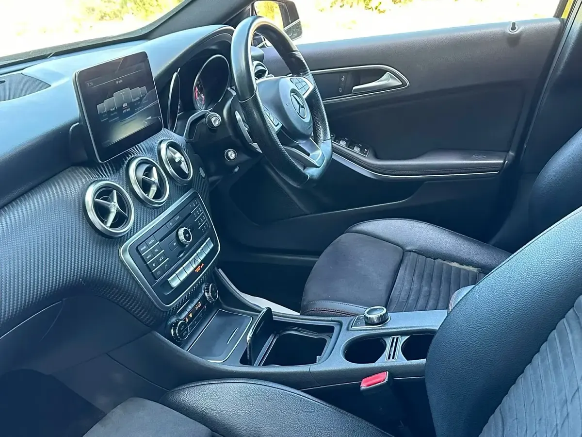 Used Mercedes A200 AMG line 2018 Black Hatchback