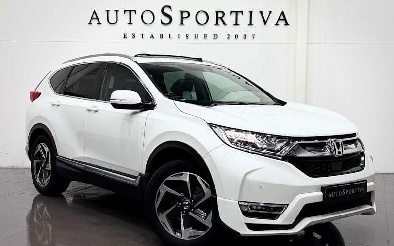 White Used 2020 Honda CR-V EX SUV | £21,490 (Fair price) - Image 1/3