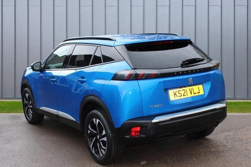 Used Peugeot 2008 Allure 100 HP (73 kW) 2021 Blue SUV
