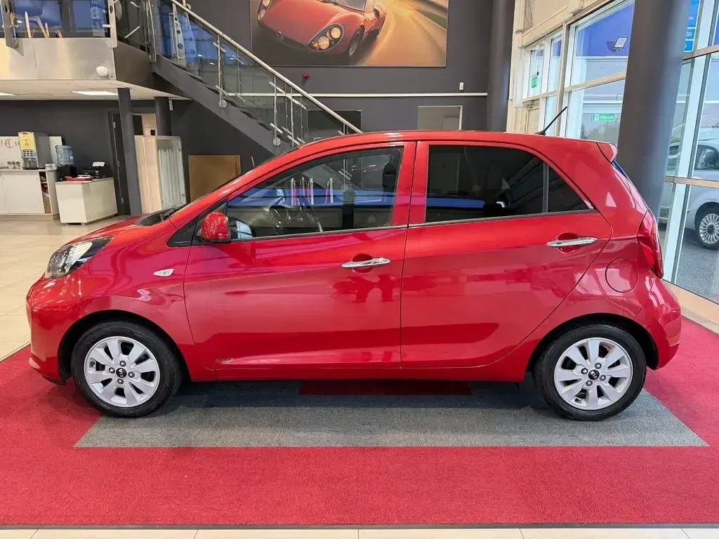 Used Kia Picanto 68 HP (50 kW) 2015 Red Hatchback