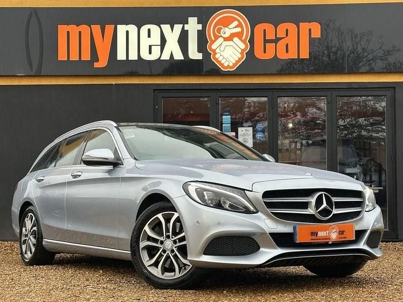 Silver Used 2016 Mercedes C300 Premium Estate | £9,495 (Fair price) - Image 1/4