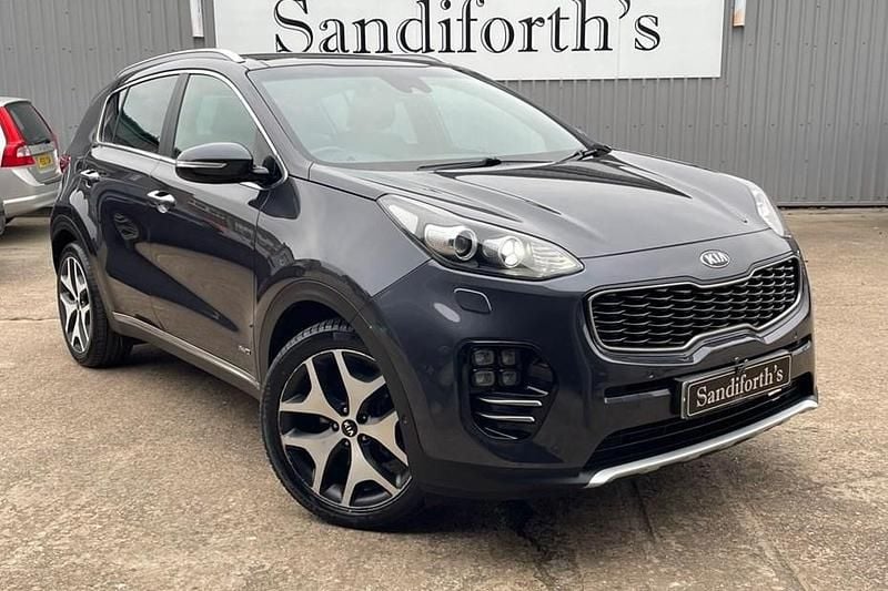Silver Used 2017 Kia Sportage GT-Line S SUV | £12,500 (Good price) - Image 1/1