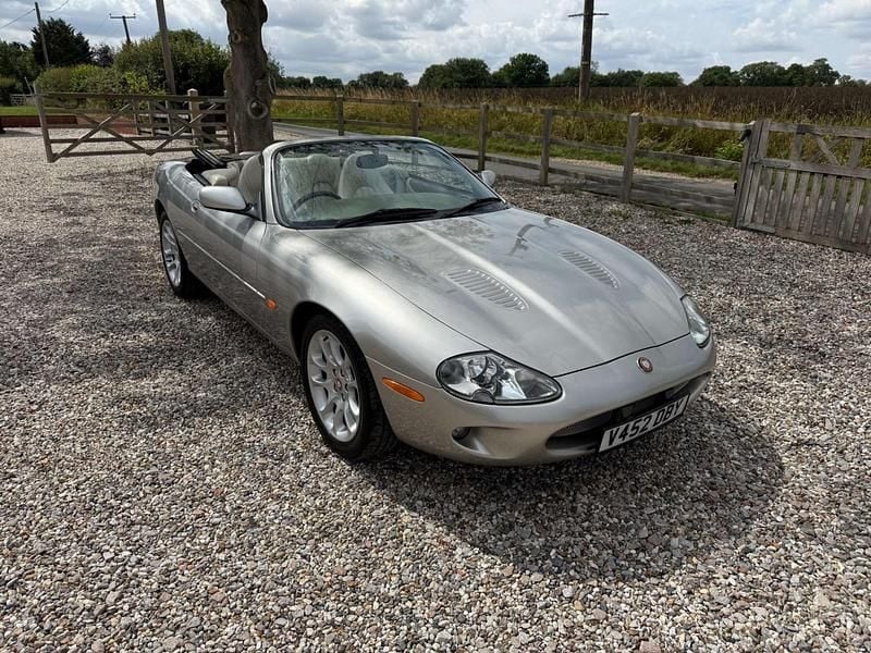 Silver Used 1999 Jaguar XKR Supercharged Cabriolet | £9,995 (Good price) - Image 1/4