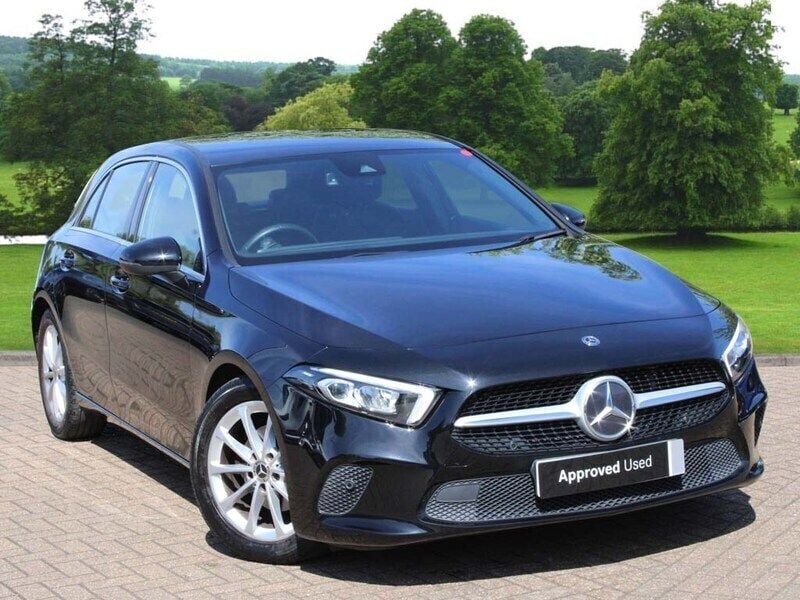 Cosmos black metallic Used 2020 Mercedes A180 Executive Hatchback | £18,668 (Fair price) - Image 1/4