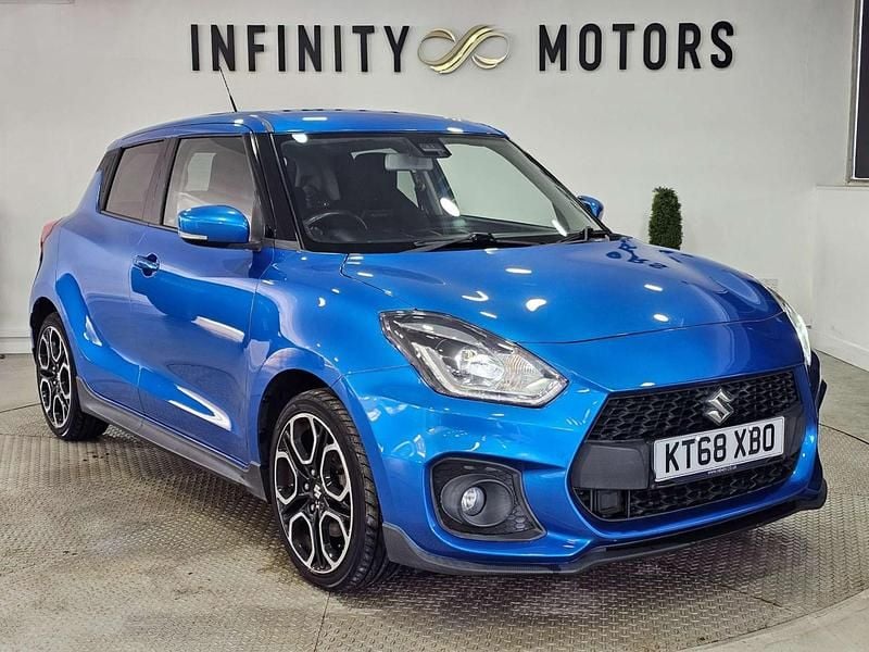 Used Suzuki Swift Sport 140 HP (102 kW) 2018 Blue Hatchback