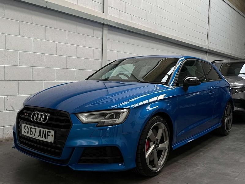 Used Audi S3 Sportback Black Edition 2018 Blue Hatchback