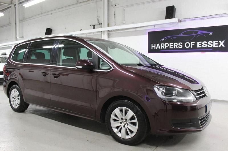 Used VW Sharan SE 2017 Red MPV