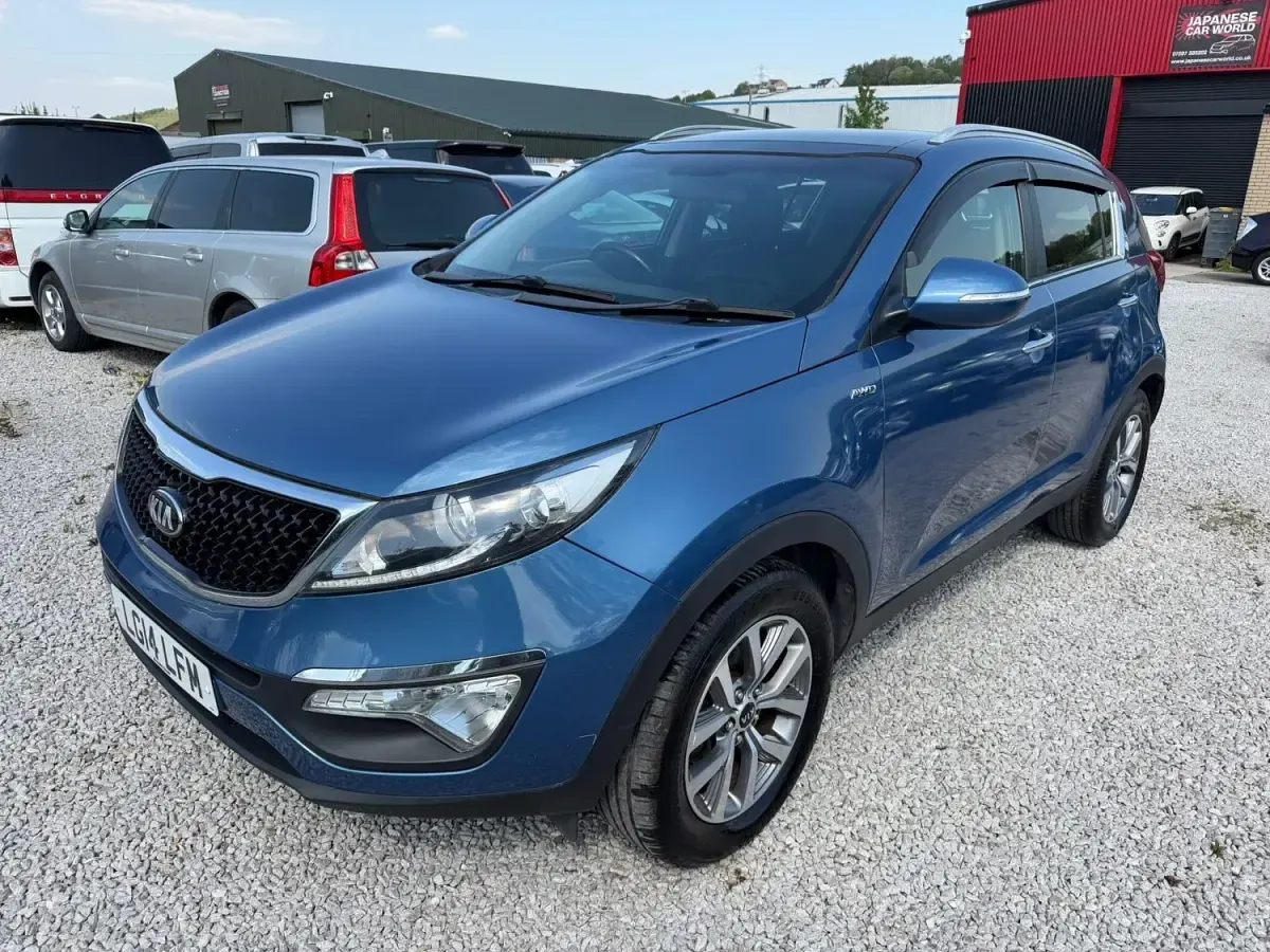 Usado Kia Sportage 2014 Azul SUV
