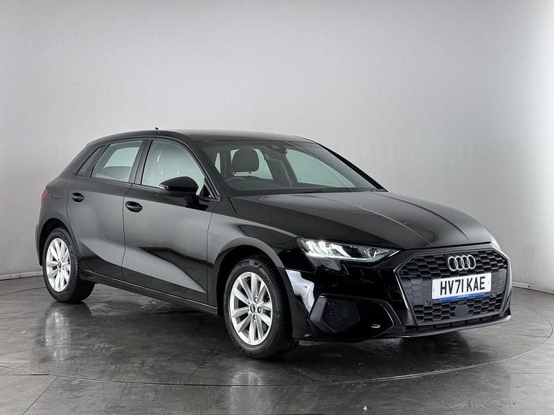 Used Audi A3 Sportback 150 HP (110 kW) 2021 Black Hatchback