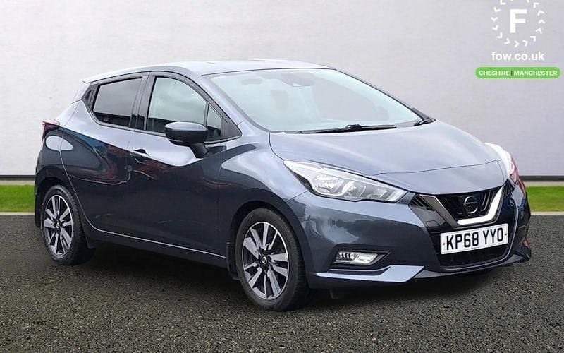 Used Nissan Micra N-Connecta 90 HP (66 kW) 2018 Grey Hatchback