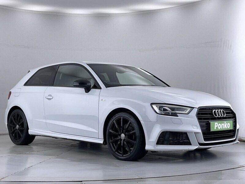 White Used 2017 Audi A3 Black Edition Hatchback | £13,390 (Good price) - Image 1/3