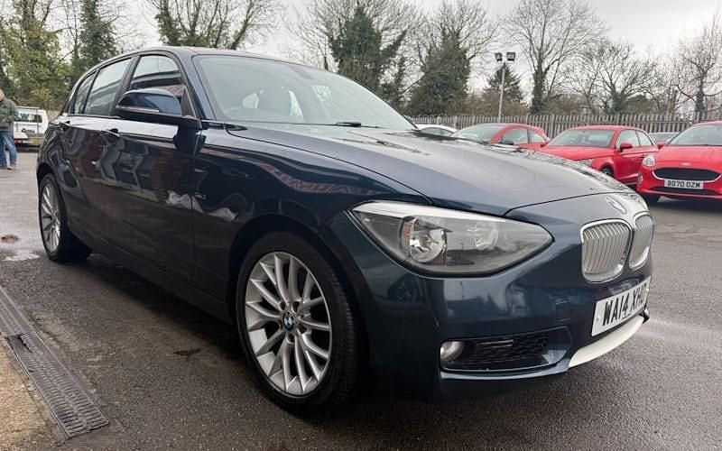Used BMW 120 Comfort Edition 184 HP (135 kW) 2014 Blue Hatchback