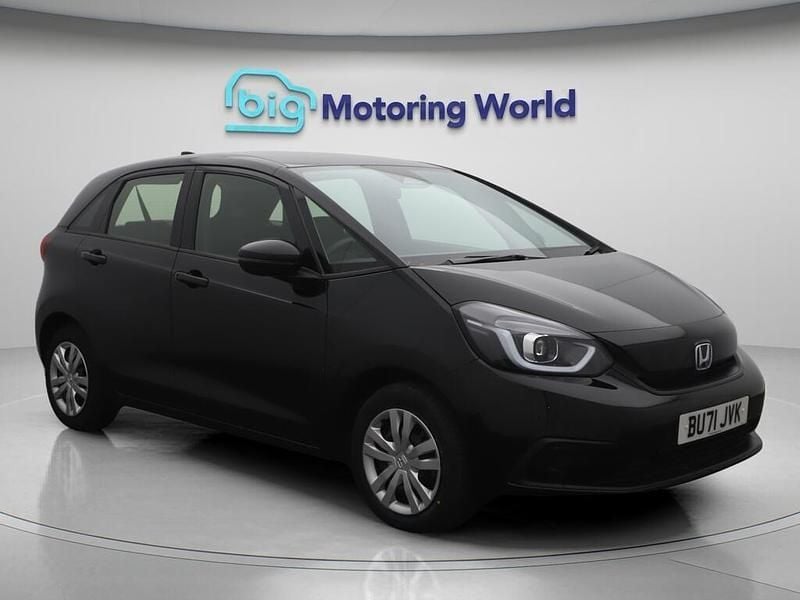 Black Used 2021 Honda Jazz Hybrid Hatchback | £14,000 (Good price) - Image 1/4