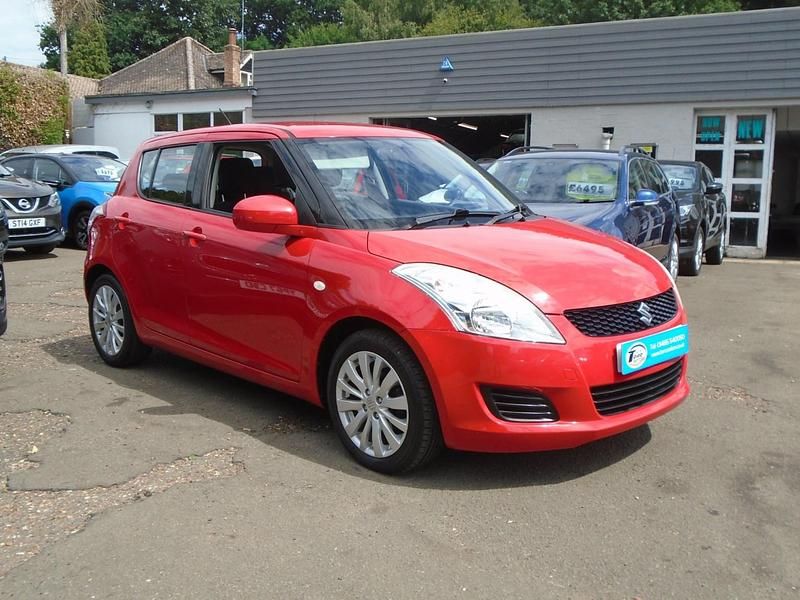 Red Used 2012 Suzuki Swift SZ3 Hatchback | £4,295 (A bit pricey) - Image 1/4