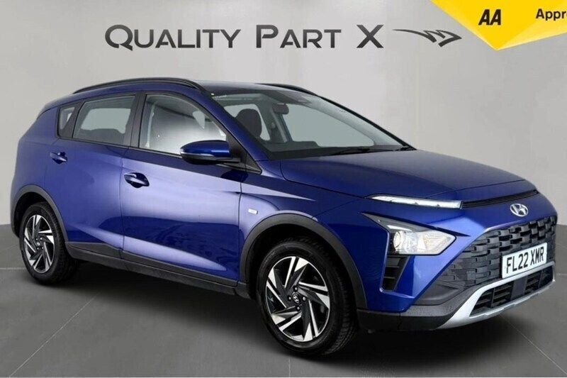 Blue Used 2022 Hyundai Bayon SE SUV | £12,400 (Good price) - Image 1/1