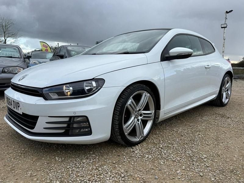 Used VW Scirocco R-line 184 HP (135 kW) 2015 White Coupe