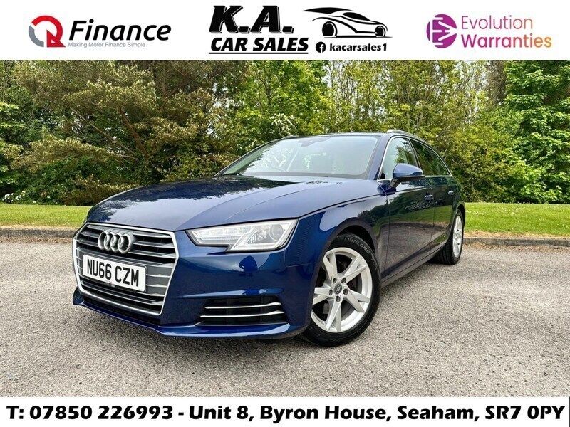 Blue Used 2016 Audi A4 Sport Estate | £9,199 (Fair price) - Image 1/4