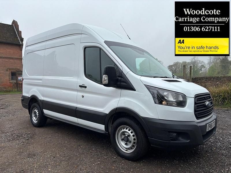 Used Ford Transit 130 HP (95 kW) 2019 White Van
