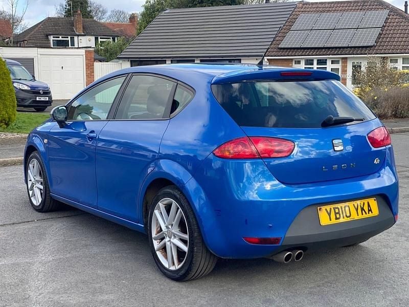 Used Seat Leon FR 2010 Blue Hatchback