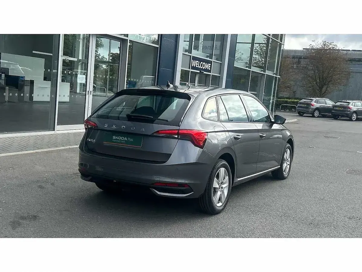 Used Skoda Scala SE 116 HP (85 kW) 2025 Graphite grey metallic Hatchback