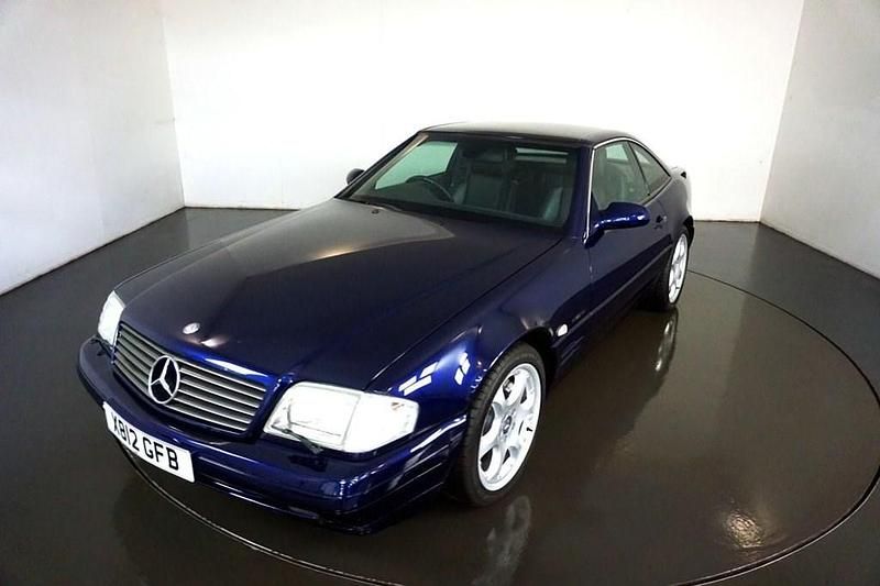 Used Mercedes SL320 Edition 221 HP (162 kW) 2000 Blue Cabriolet