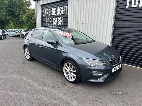 Grey Used 2019 Seat Leon FR Sport Hatchback | £10,450 (Good price) - Image 1/3