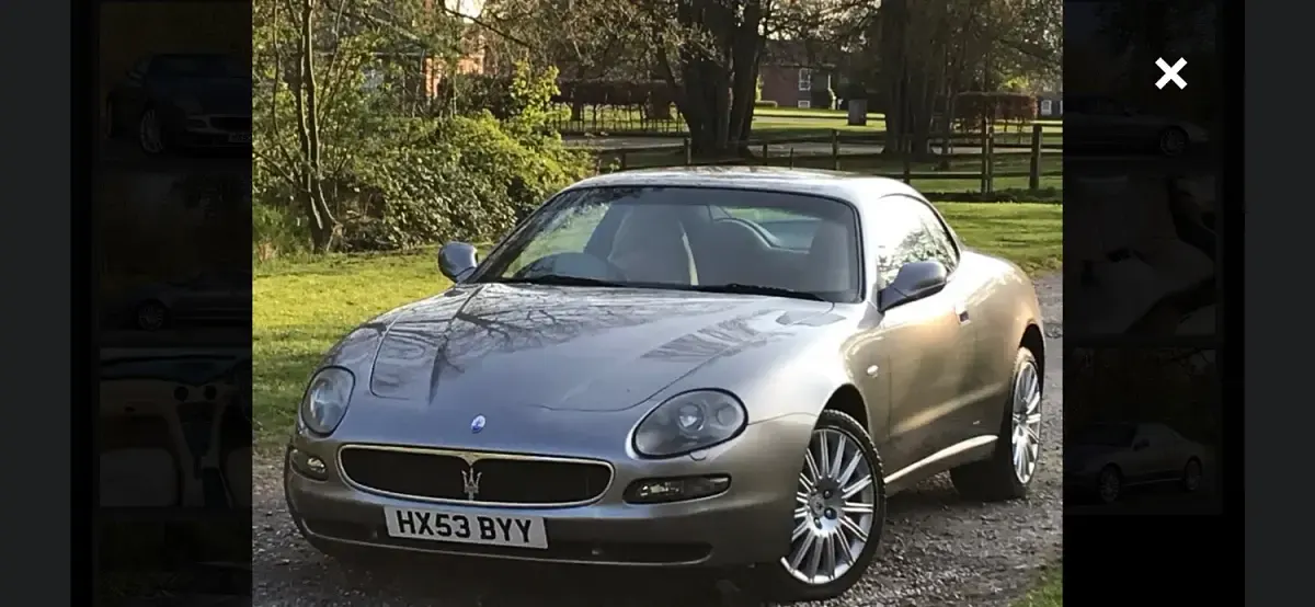 Used Maserati Coupé 385 HP (283 kW) 2004 Grey Coupe