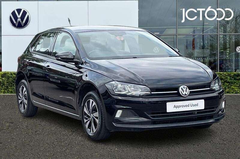 Black Used 2019 VW Polo SE Hatchback | £12,002 (Fair price) - Image 1/4