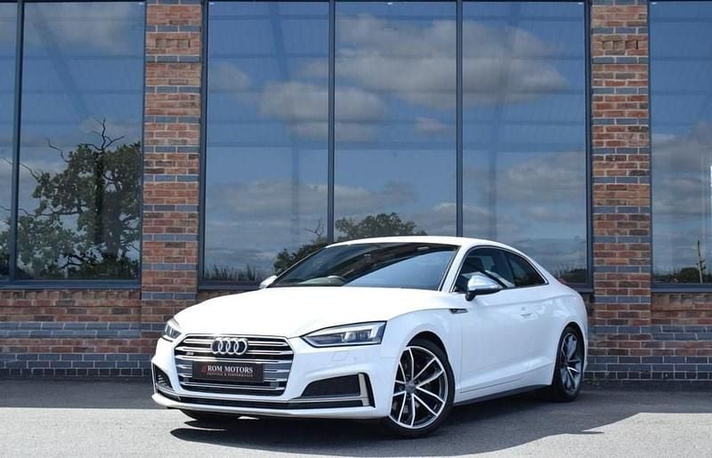 White Used 2017 Audi S5 Comfort Coupe | £24,999 (A bit pricey) - Image 1/4