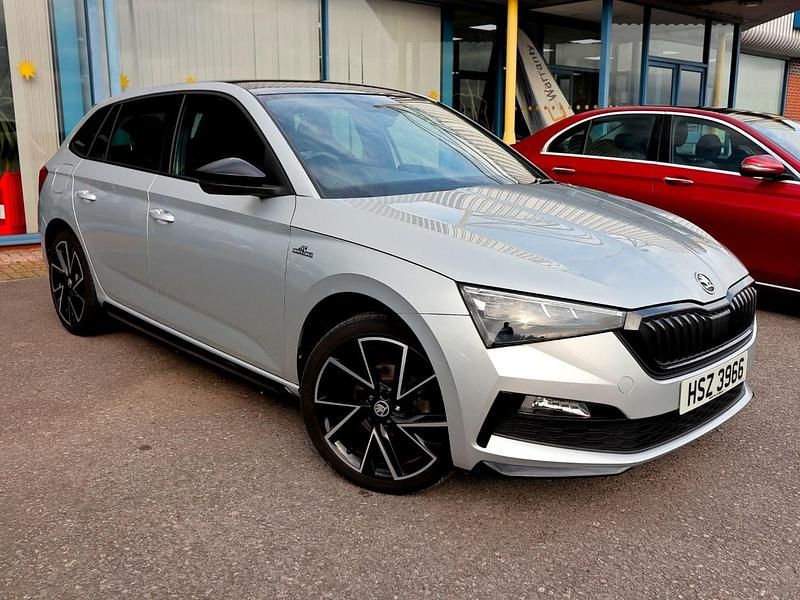 Silver Used 2023 Skoda Scala Monte Carlo Hatchback | £18,689 (Fair price) - Image 1/4