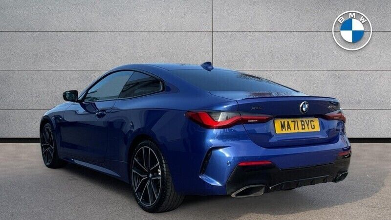 Used BMW M440 M Sport 369 HP (271 kW) 2021 Blue Sedan