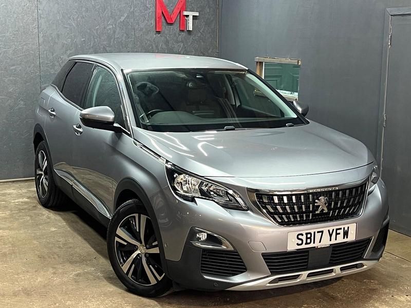 Grey Used 2017 Peugeot 3008 Allure Hatchback | £9,490 (Fair price) - Image 1/4